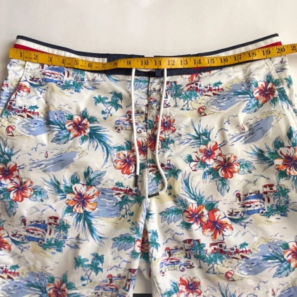 LIKE NEW Tommy Hilfiger Hawaiian Swim Trunks Size XL